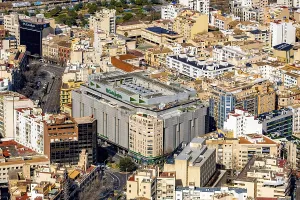 Aerial view, El Corte Ingles