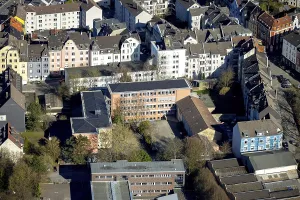 Aerial view, Ernst-Eversbusch-Schule Hauptschule und Realschule Haspe