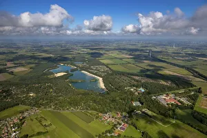 Aerial view, Ferienzentrum Schloss Dankern holiday resort