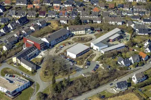 Aerial view, Franz-Joseph-Koch-Schule - Forderschule fur Sprache