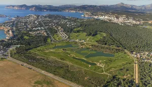 Aerial view, Golf course Santa Ponsa II