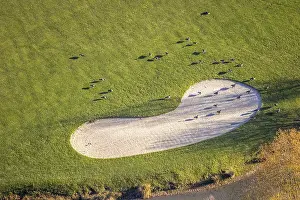 Aerial view, Golfclub Golfplatz Am Kloster Kamp