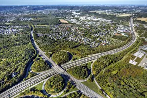 Aerial view, Hagen junction A45