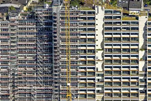 Aerial view, Hannibal II apartment block