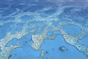 Aerial view of Hardy Reef, Great Barrier Reef