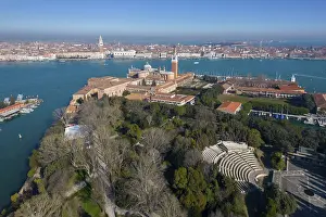 Aerial view, Isola di San Giorgio Maggiore