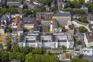 Aerial view, Klinikum Dortmund gGmbH
