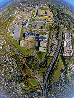 Aerial view, large construction site Mark 51/7