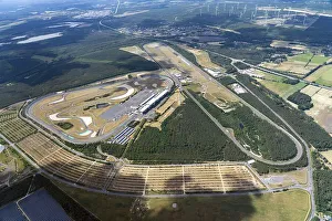 Aerial view Lausitzring, race track