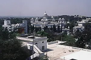 Aerial view of Legislative Assembly Building