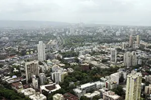 Aerial view of mahim and matunga