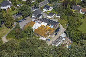 Aerial view, old factory site at Wittener StraBe 168