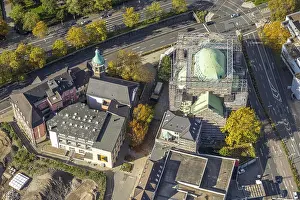 Aerial view, Old Synagogue Cultural Center on Jewish History