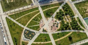 Aerial view, Parc de Can Palou