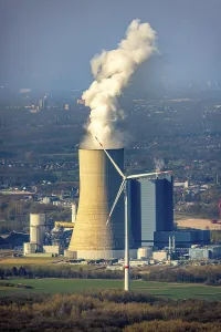 Aerial view, power plant Datteln 4