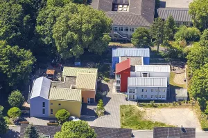 Aerial view, Protestant day care centre Kita SamoastraBe