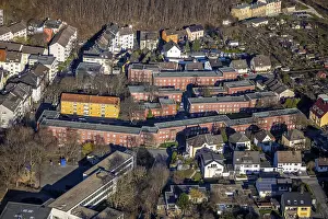 Aerial view, residential area Cunosiedlung