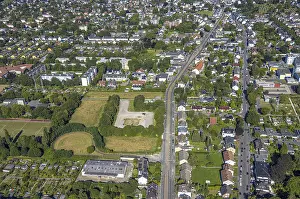 Aerial view, residential area district Brackel