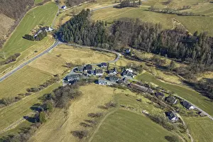 Aerial view, residential area, local view
