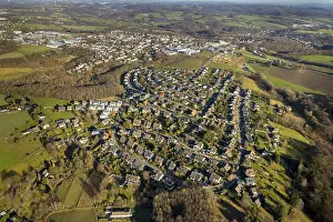 Aerial view, residential development