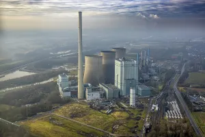 Aerial view, RWE Generation SE Gersteinwerk power plant