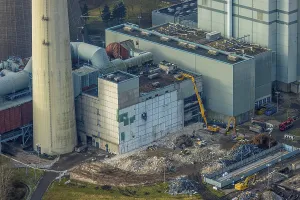 Aerial view, RWE Generation SE Gersteinwerk power plant