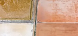 Aerial view, Salinas d'es Trenc