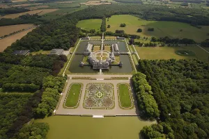 Aerial view, Schloss Nordkirchen Castle