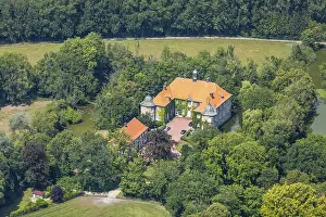 Aerial view, Schlossgut Itlingen