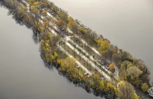 Aerial view, Sechs-Seen-Platte