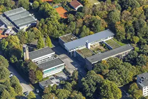 Aerial view, Sportgemeinschaft Vorhalle 09 FuBball e