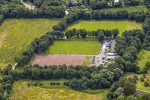 Category Historic EN Prints: Aerial view, sports fields Am Forkelsgraben