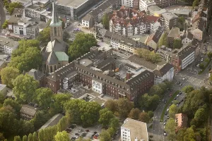 Aerial view, St. Elisabeth Hospital