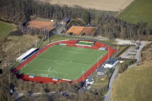 Aerial view, Stadion an der Habuche