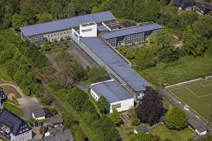 Aerial view, Stadt. Ruhraue special school