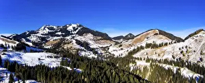 Aerial view, Sudelfeld ski area