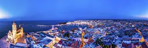 Aerial view, Trani, Apulia, Southern Italy, Italy