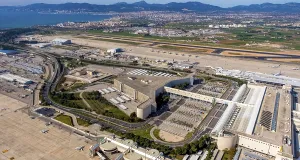 Aerial view, travel restrictions