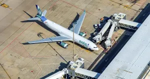 Aerial view, travel restrictions
