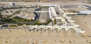 Aerial view, travel restrictions