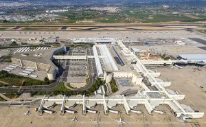 Aerial view, travel restrictions