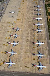Aerial view, Travel restrictions