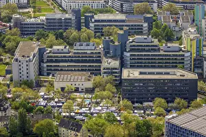 Aerial view, University of Duisburg-Essen