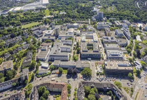 Aerial view, University Hospital Essen