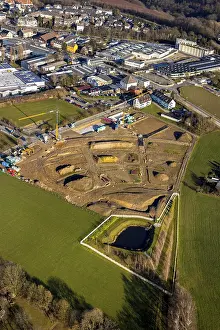 Aerial view, Wimmersberger Sudblick development area