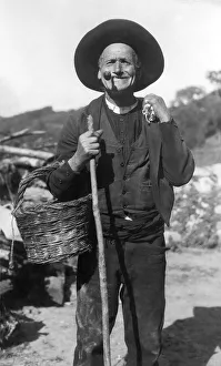 Agriculture, farmer, 1920s, exact place unknown