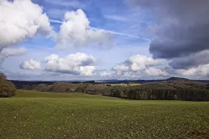 Agriculture, fields, hilly landscape
