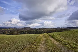 Agriculture, fields, hilly landscape