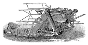 Agriculture implements and machines in the 19th century