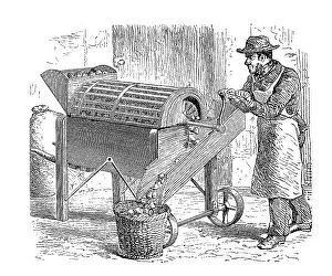 Agriculture implements and machines in the 19th century
